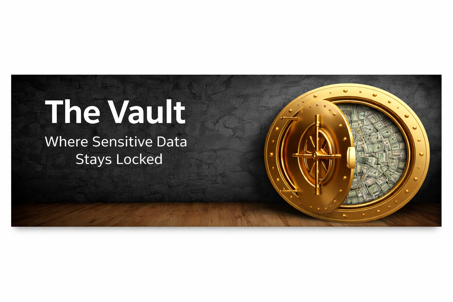 The Vault secure storage visual
